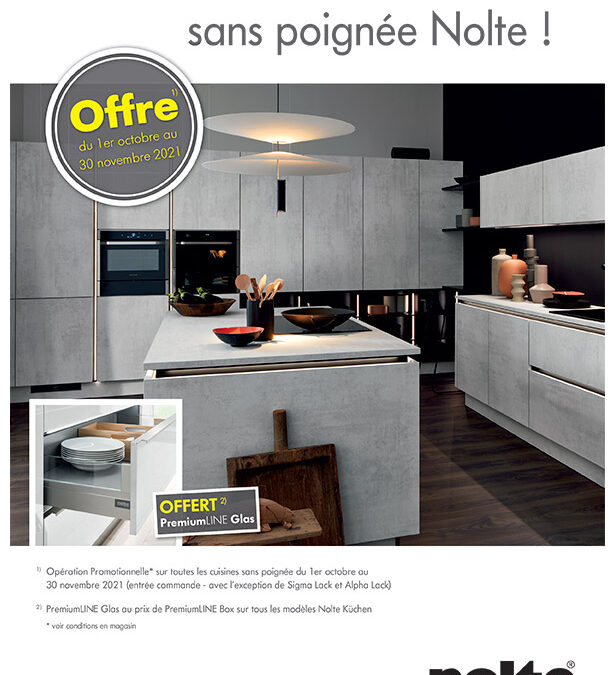 Promotion du 1er octobre au 30 novembre 2021 !